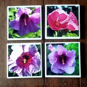 4X4 Ceramic Tile Photo Coasters